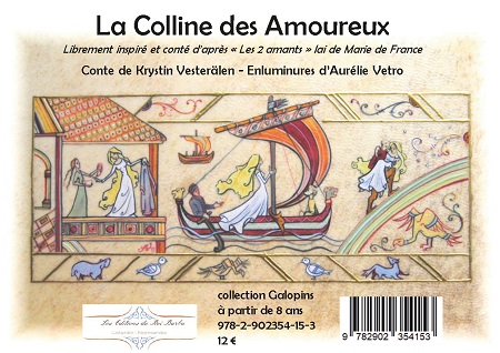 Illustration pour un livre publié : La Colline des amoureux (bilingue français-espagnol)