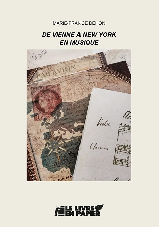 Illustration pour un livre publié : De Vienne à New York en musique