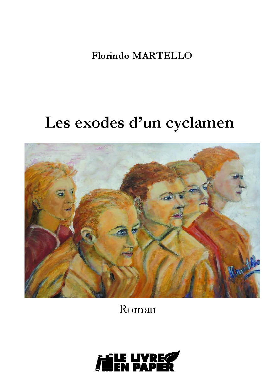 Illustration pour un livre publié : Les exodes d'un cyclamen