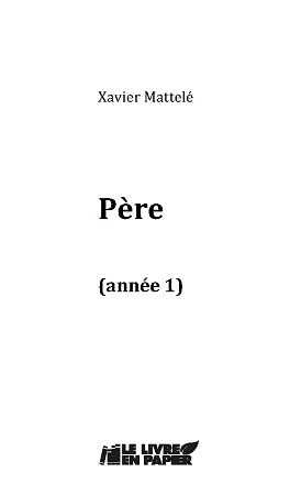 Illustration pour un livre publié : Père (année 1)