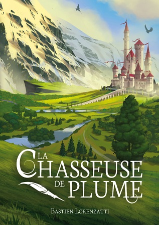 Illustration pour un livre publié : La chasseuse de plume