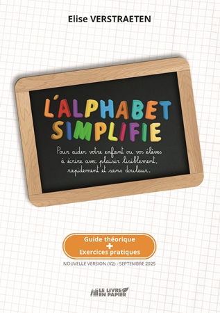 Illustration pour un livre publié : L'alphabet simplifié