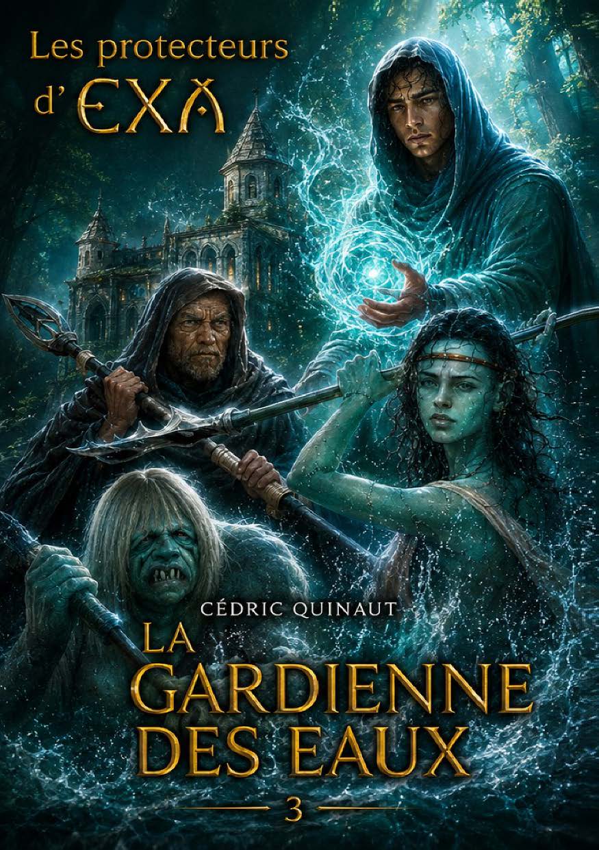 Illustration pour un livre publié : La Gardienne des Eaux