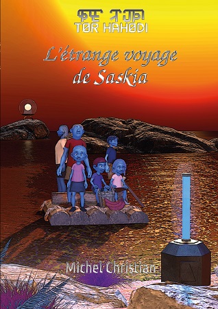 Illustration pour un livre publié : TØR HAHØDI - L'étrange voyage de Saskia