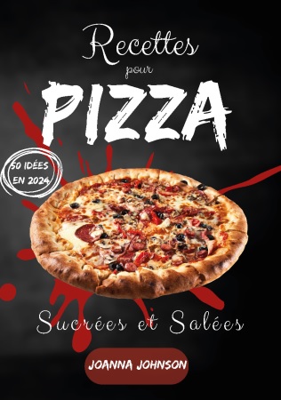 Illustration pour un livre publié : Recettes pour Pizzas Sucrées et Salées