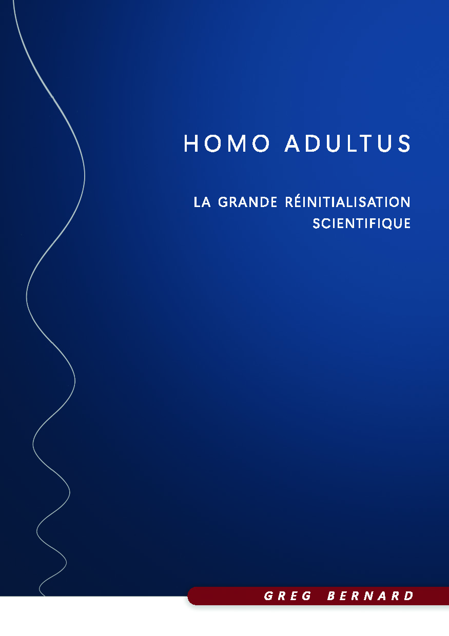 Illustration pour un livre publié : Homo Adultus, la Grande Réinitialisation Scientifique