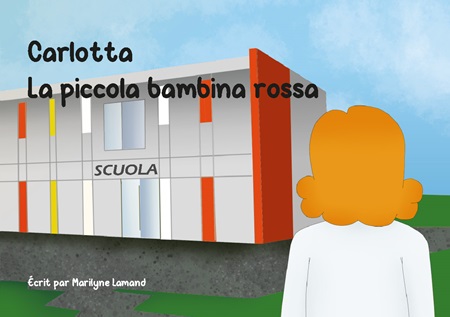 Illustration pour un livre publié : Carlotta la piccola bambina rossa