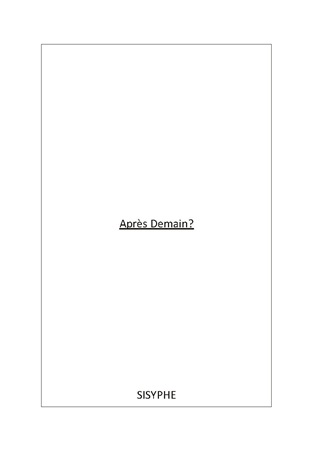 Illustration pour un livre publié : Après demain?