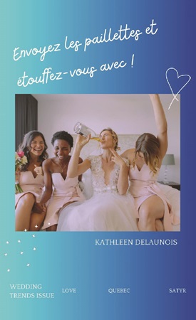 Illustration pour un livre publié : Envoyez les paillettes et étouffez-vous avec !