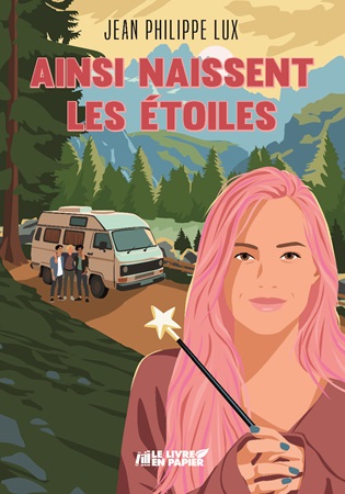 Illustration pour un livre publié : Ainsi naissent les étoiles