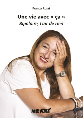 Illustration pour un livre publié : Une vie avec ça - Bipolaire, l'air de rien