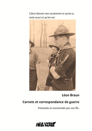 Illustration pour un livre publié : Carnets et correspondance de guerre