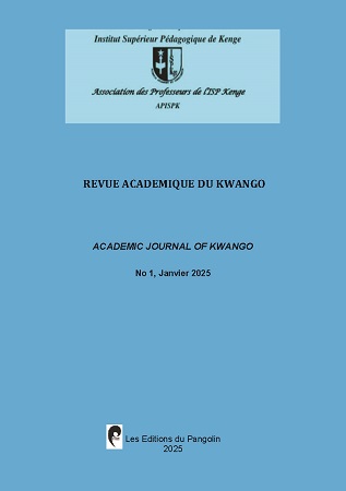 Illustration pour un livre publié : Revue académique du Kwango