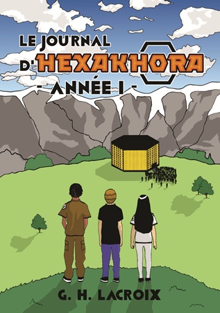 Illustration pour un livre publié : Le journal d'Hexakhora : année 1