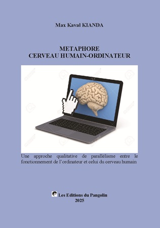 Illustration pour un livre publié : Métaphore Cerveau humain vs Ordinateur