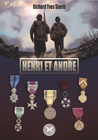 Illustration pour un livre publié : Henri et André, volontaires de guerre