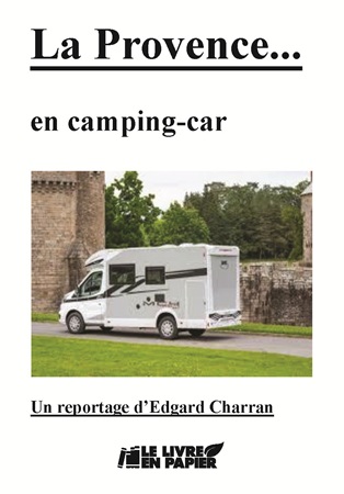 Illustration pour un livre publié : La Provence... en camping-car