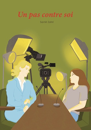 Illustration pour un livre publié : Un pas contre soi