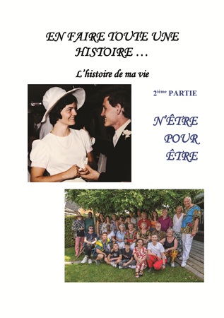 Illustration pour un livre publié : En faire toute une histoire ... Partie 2  N'être pour être