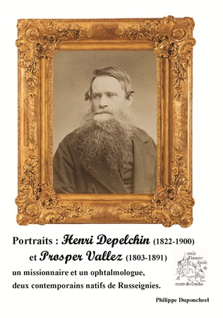 Illustration pour un livre publié : Portraits : Henri Depelchin et Prosper Vallez