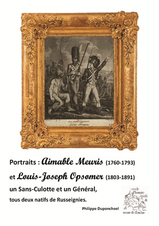 Illustration pour un livre publié : Portraits : Aimable Meuris et L-J Opsomer