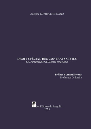 Illustration pour un livre publié : Droit spécial des contrats civils