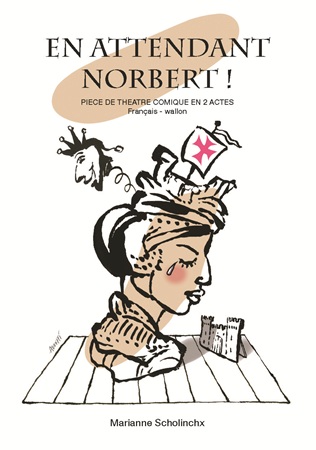 Illustration pour un livre publié : En attendant Norbert