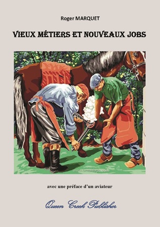 Illustration pour un livre publié : Vieux métiers et nouveaux jobs