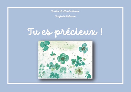 Illustration pour un livre publié : Tu es précieux !