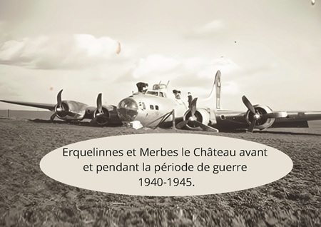 Illustration pour un livre publié : Erquelinnes et Merbes le Château avant et pendant la période de guerre 1940-1945