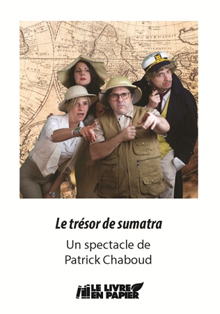 Illustration pour un livre publié : Le trésor de Sumatra