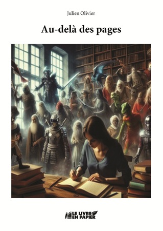 Illustration pour un livre publié : Au-delà des pages