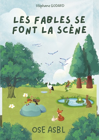 Illustration pour un livre publié : Les fables se font la scène