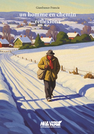 Illustration pour un livre publié : Un homme en chemin - Réflexions