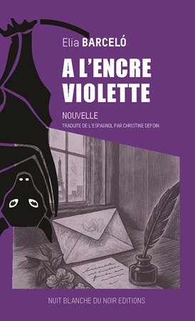 Illustration pour un livre publié : A l'encre violette