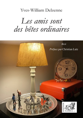 Illustration pour un livre publié : Les amis sont des bêtes ordinaires