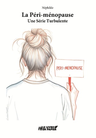 Illustration pour un livre publié : La Péri-ménopause, une série turbulente
