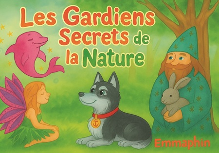 Illustration pour un livre publié : Les gardiens secrets de la nature