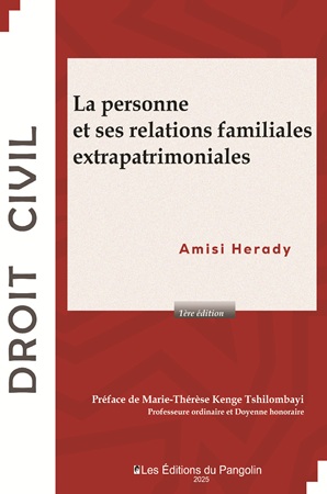 Illustration pour un livre publié : Droit civil - La personne et ses relations familiales extrapatrimoniales