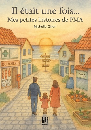 Illustration pour un livre publié : Il était une fois… Mes petites histoires de PMA