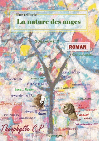Illustration pour un livre publié : La nature des anges - Trilogie