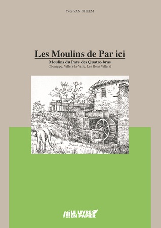 Illustration pour un livre publié : Les Moulins de Par ici