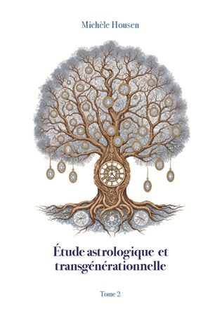 Illustration pour un livre publié : Etude astrologique et transgénérationnelle - Tome 2