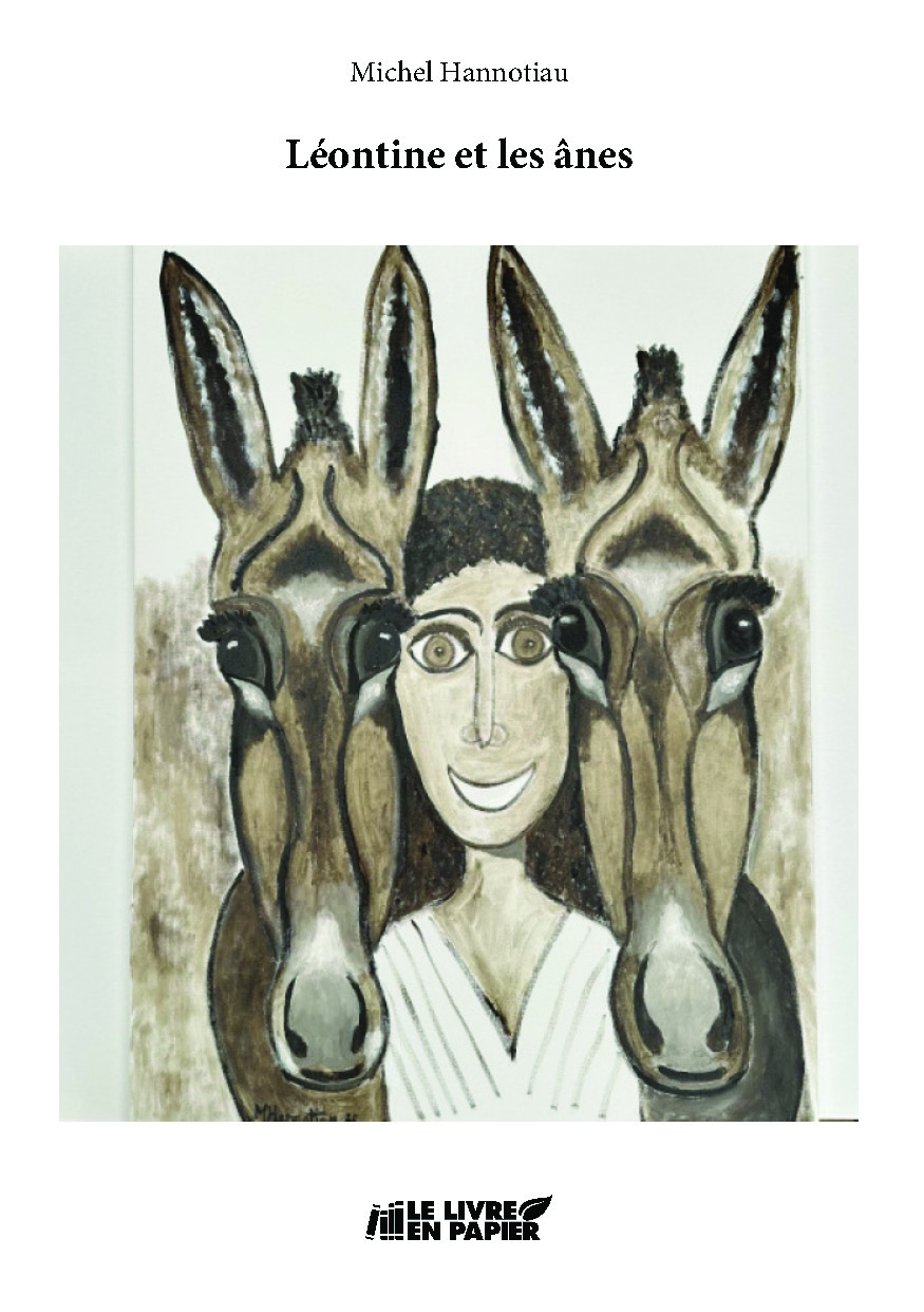 Illustration pour un livre publié : Léontine et les ânes