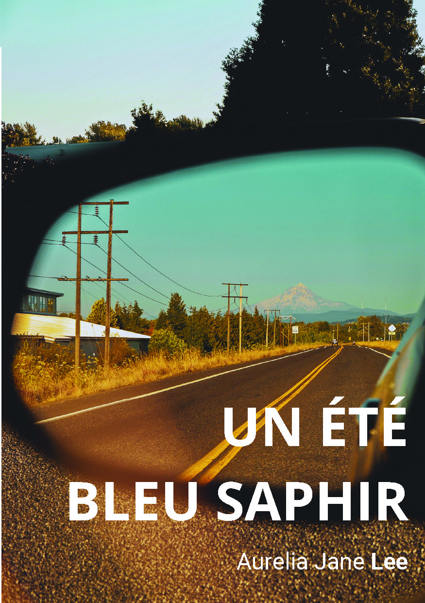 Illustration pour un livre publié : Un été bleu saphir