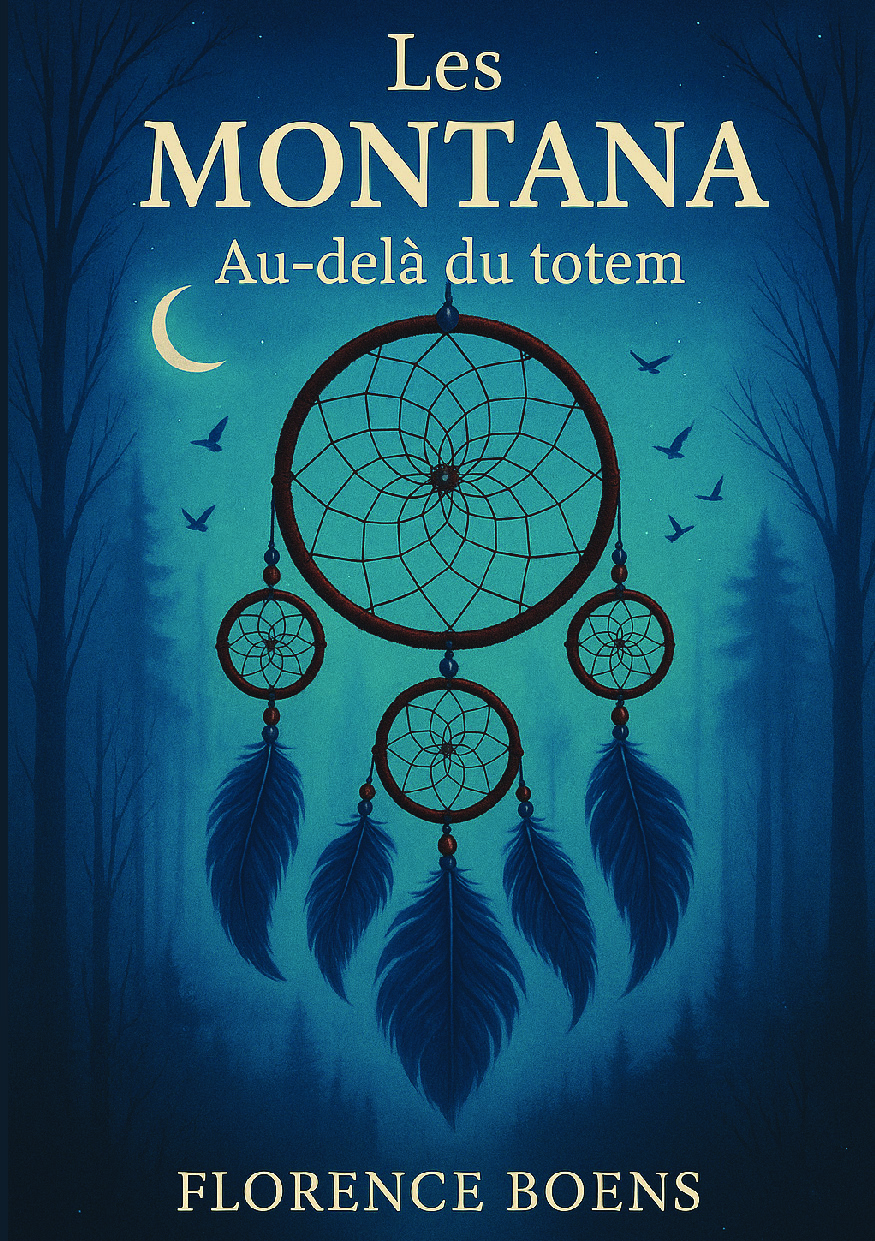 Illustration pour un livre publié : Les Montana : Au-delà du Totem