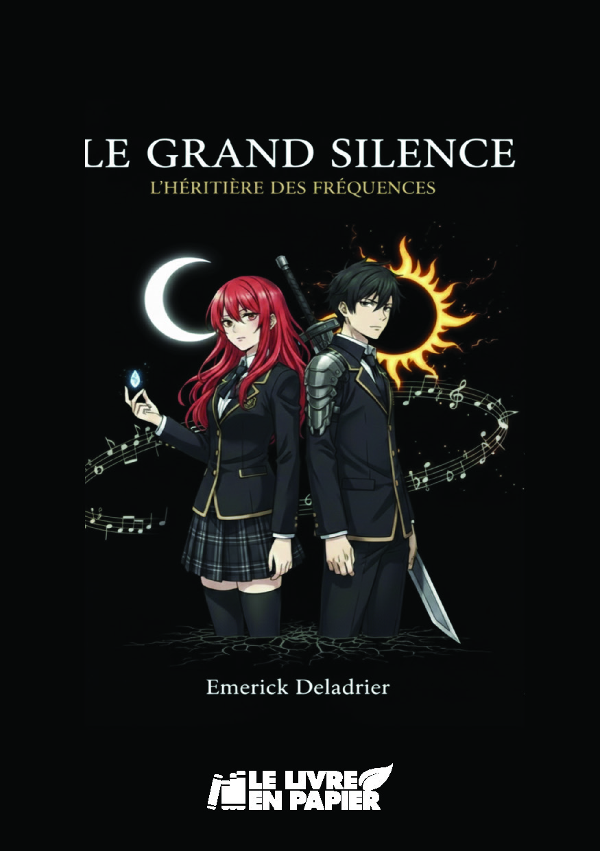 Illustration pour un livre publié : Le Grand Silence – Tome 1 : L'Héritière des Fréquences