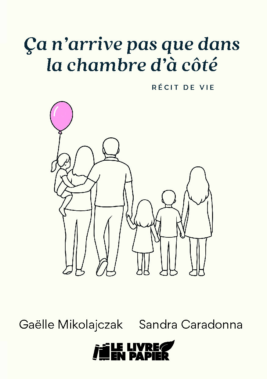 Illustration pour un livre publié : Ça n'arrive pas que dans la chambre d'à côté