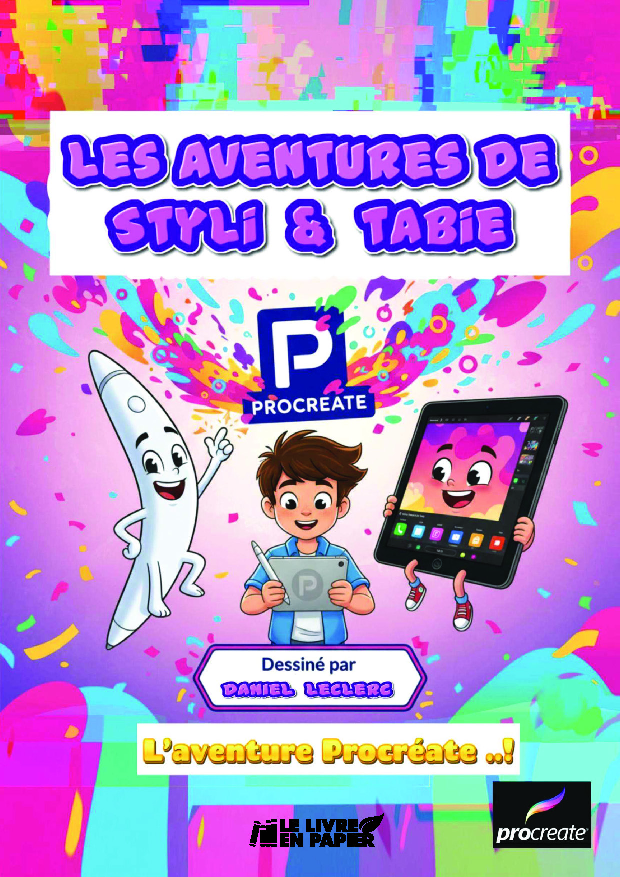 Illustration pour un livre publié : Les aventures de Styli et Tabie