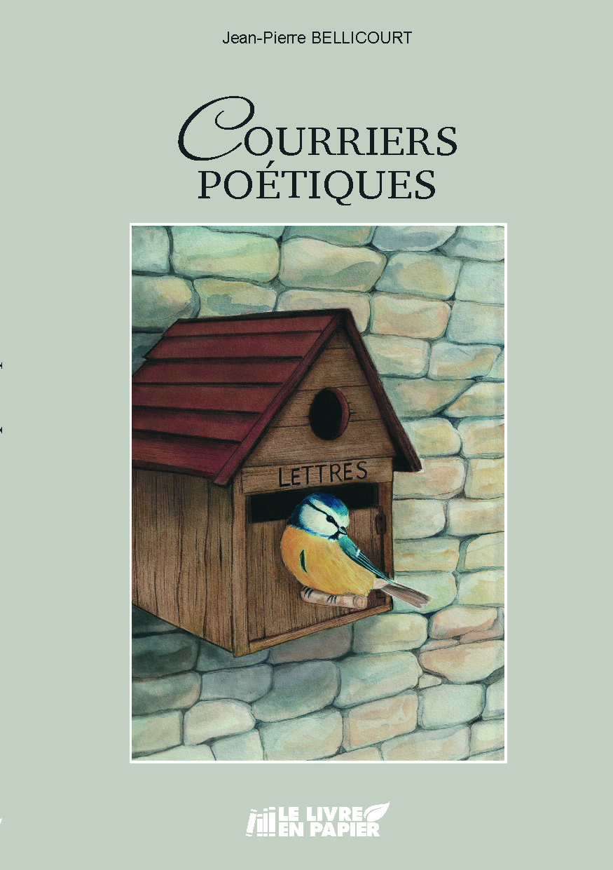 Illustration pour un livre publié : Courriers poétiques